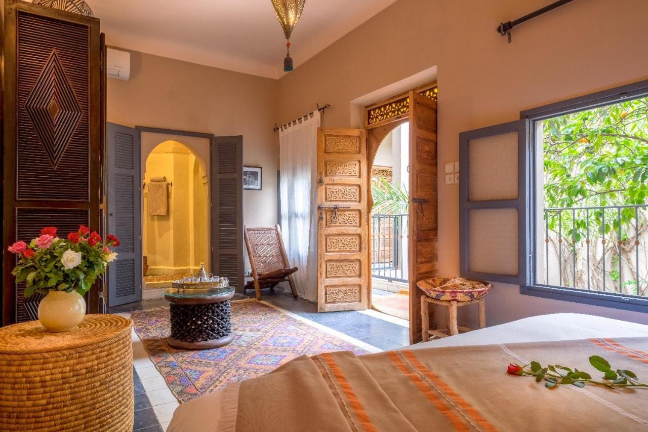 Riad Adrar Marrakesch Exterior foto